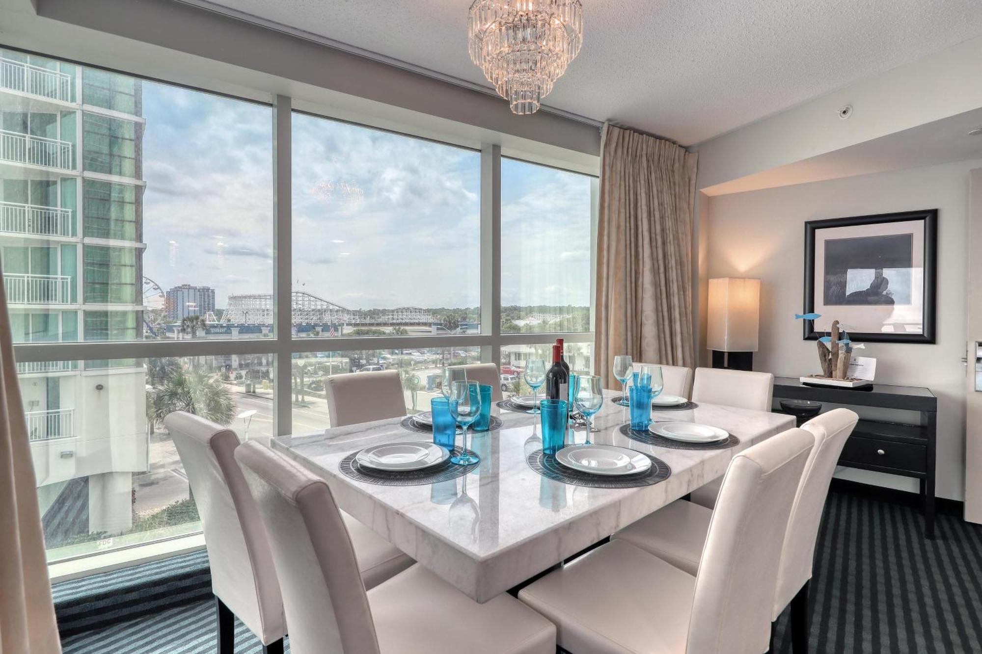Villa 107 S Ocean Blvd, 0308 - Ocean Front Sleeps 6 Myrtle Beach Esterno foto
