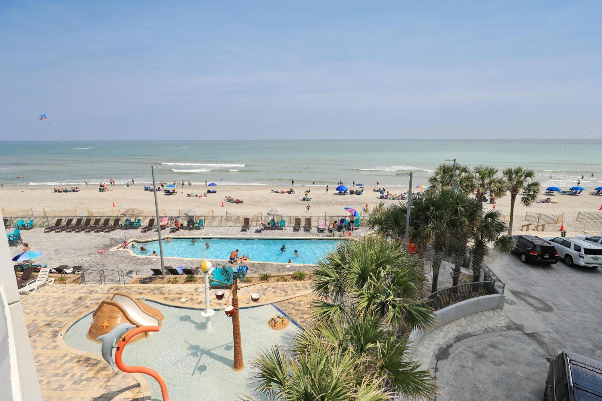 Villa 107 S Ocean Blvd, 0308 - Ocean Front Sleeps 6 Myrtle Beach Esterno foto