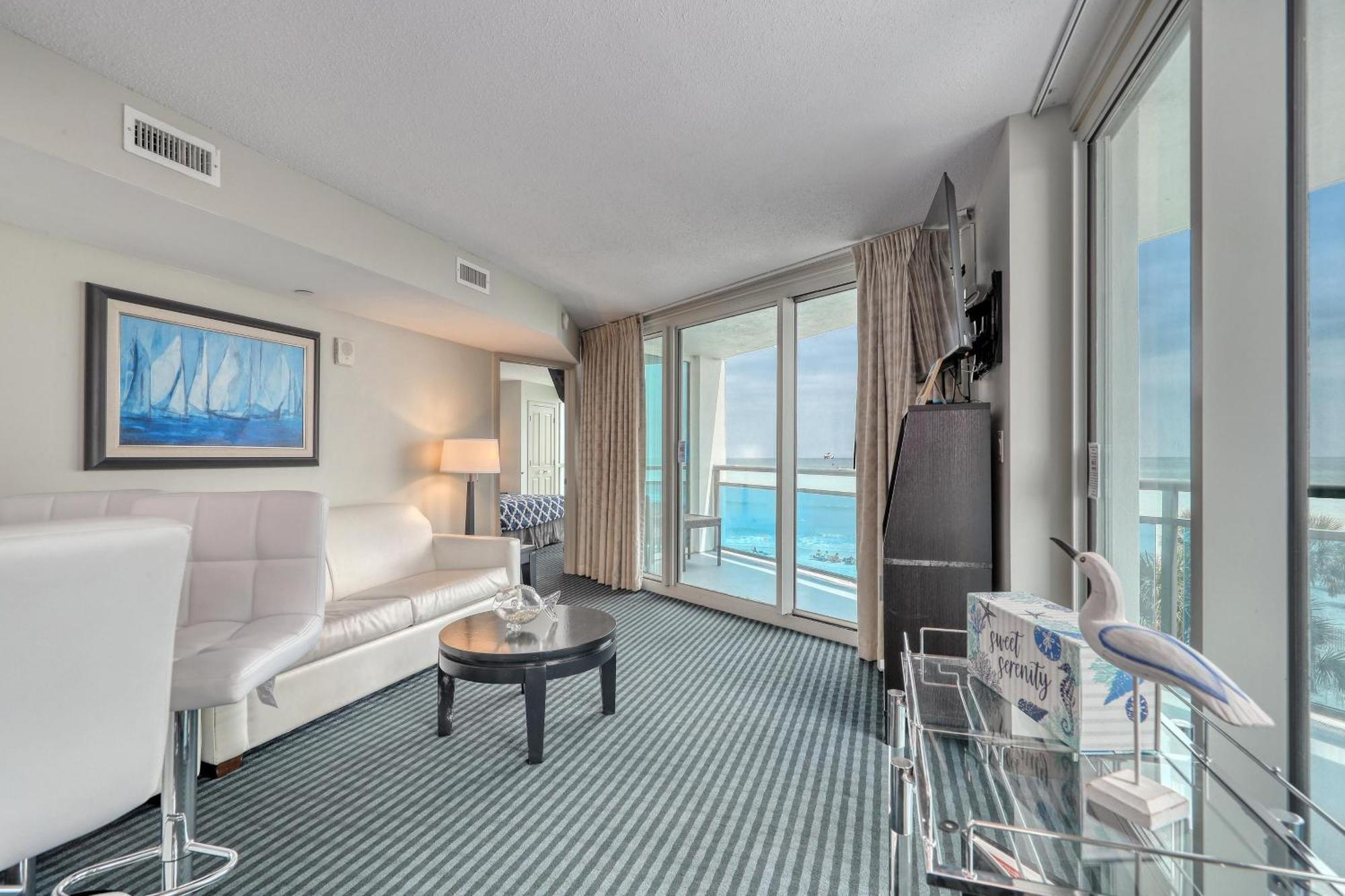 Villa 107 S Ocean Blvd, 0308 - Ocean Front Sleeps 6 Myrtle Beach Esterno foto