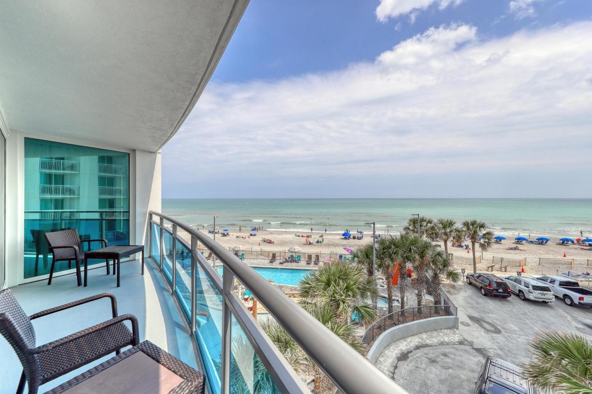 Villa 107 S Ocean Blvd, 0308 - Ocean Front Sleeps 6 Myrtle Beach Esterno foto
