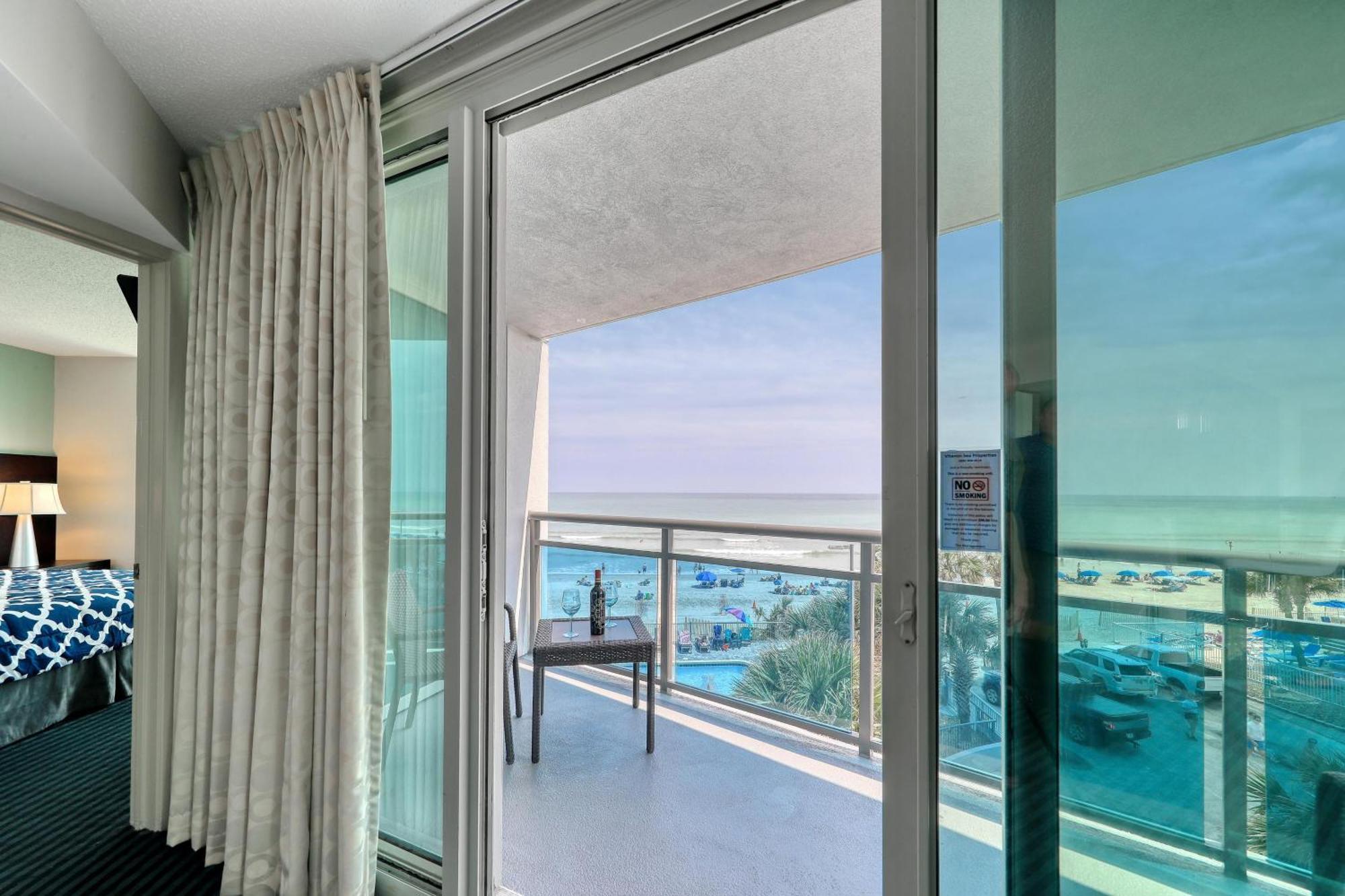 Villa 107 S Ocean Blvd, 0308 - Ocean Front Sleeps 6 Myrtle Beach Esterno foto