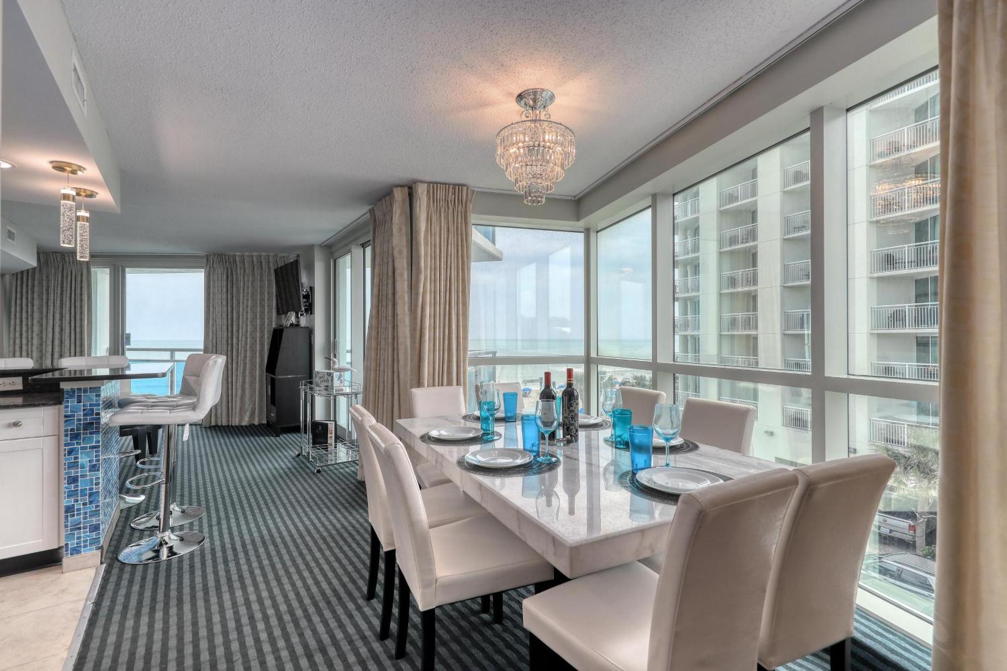 Villa 107 S Ocean Blvd, 0308 - Ocean Front Sleeps 6 Myrtle Beach Esterno foto