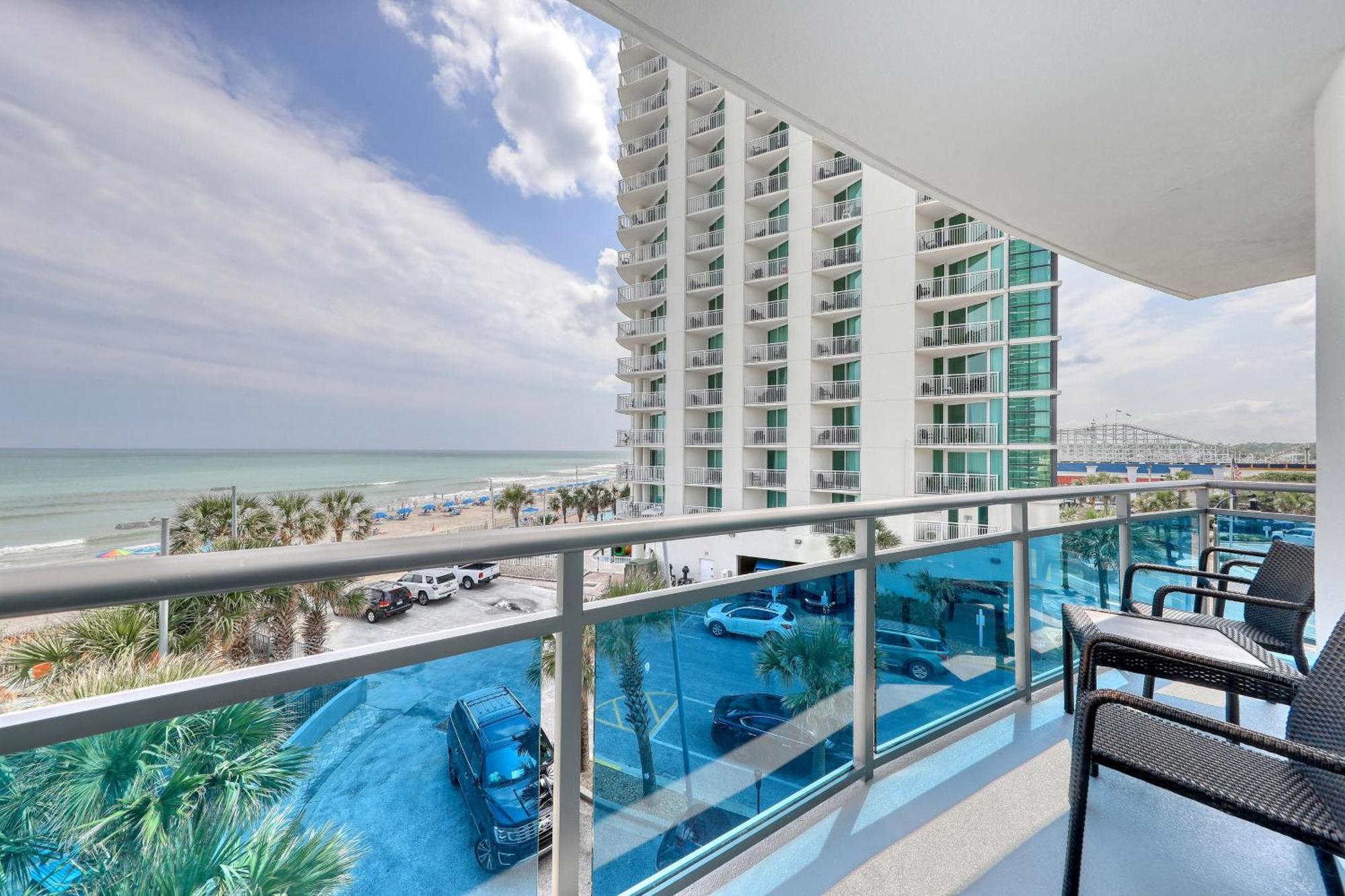 Villa 107 S Ocean Blvd, 0308 - Ocean Front Sleeps 6 Myrtle Beach Esterno foto