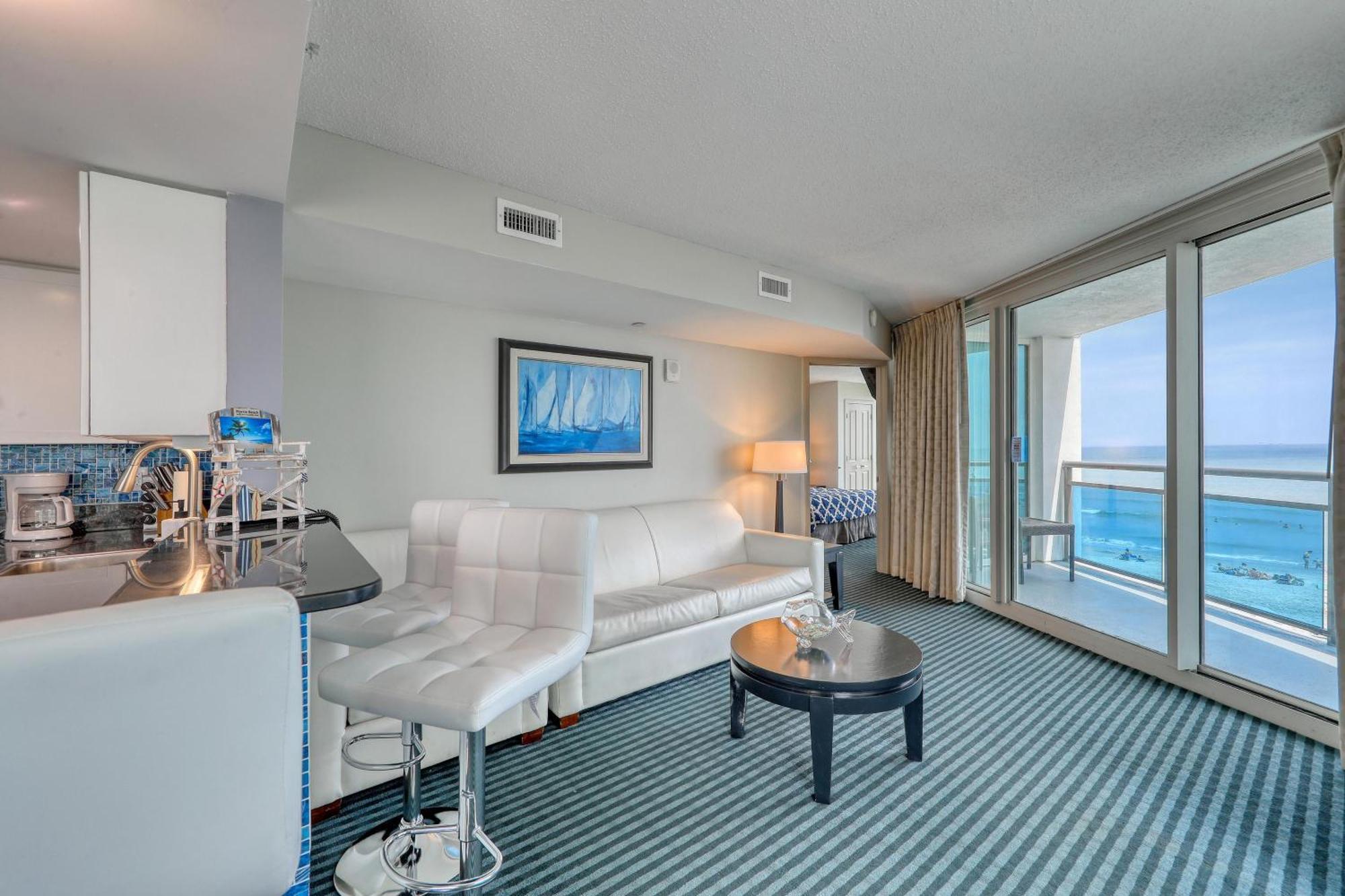 Villa 107 S Ocean Blvd, 0308 - Ocean Front Sleeps 6 Myrtle Beach Esterno foto